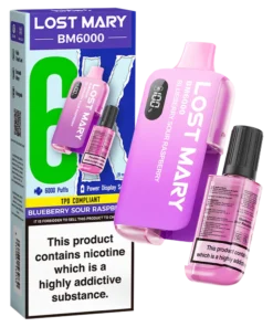 Blueberry Sour Raspberry Lost Mary BM6000 Big